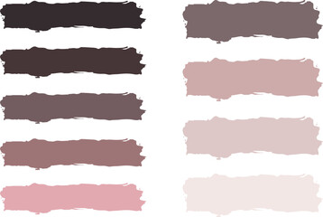 pastel nude colors abstract hand drawn backdrop brush strokes collection