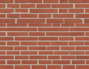 Obraz premium red brick wall background
