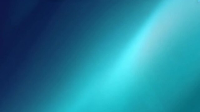 Blue light rays glow across a smooth, dark blue abstract backdrop Effects. Technology background. Color gradation.