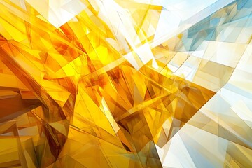 Vibrant yellow mix geometric texture