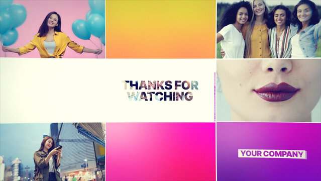 Mosaic Image & Video Reveal