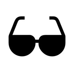 sunglasses icon isolated on white background