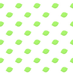 Leaf pattern design on white background