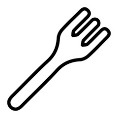Fork Line Icon