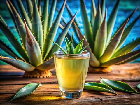 Maguey Quiote, Agave,  Mexican Drink, Traditional, Refreshing, Art
