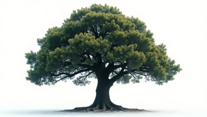 Obraz premium tree isolated on white