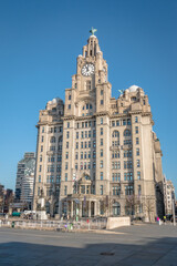 Obraz premium Views from the city of Liverpool, England