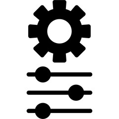 Configuration Glyph Icon
