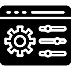 Preferences Glyph Icon