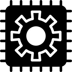 Hardware Settings Glyph Icon