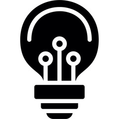 Innovation Plan Glyph Icon