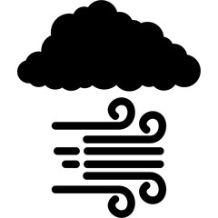 Monsoon Glyph Icon