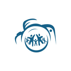 Vector symbol design for family themed photo contest.