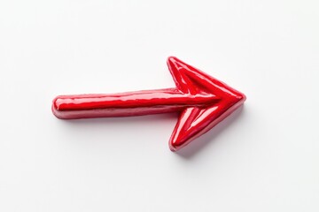 Red arrow pointing right direction