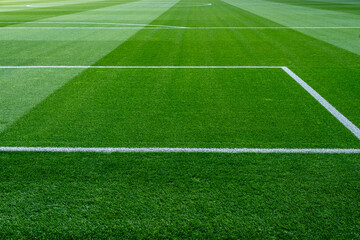 view of the soccer field lawn