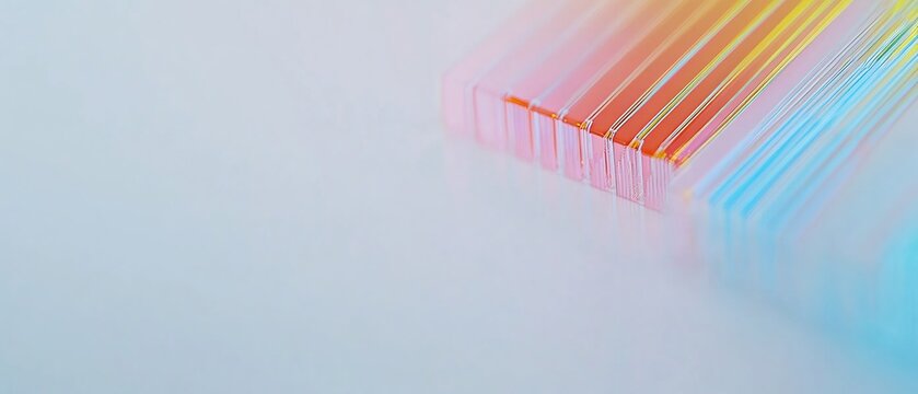 modern data dashboard, clear visuals and vibrant colors, isolated on white,