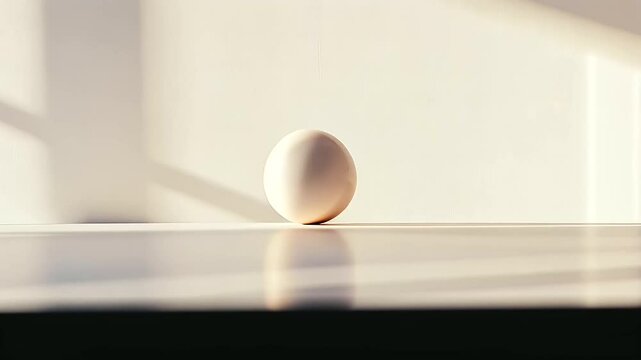Loading Animation with Gentle Pulse on White Background
