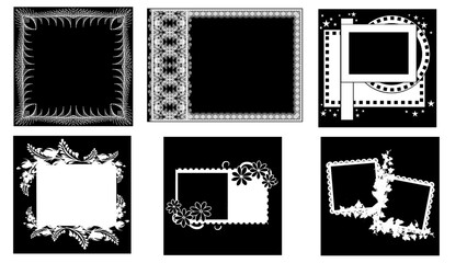 Obraz premium set of frames