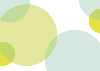 円のデザインの背景フレーム2