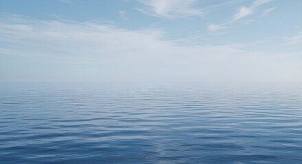 Obraz premium blue sky and sea, sea ​​background