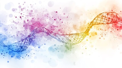 colorful representation of genomic features