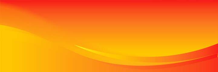 Abstract modern yellow wave design background. vector