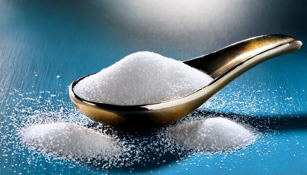 Tablespoon filled with granulated sugar