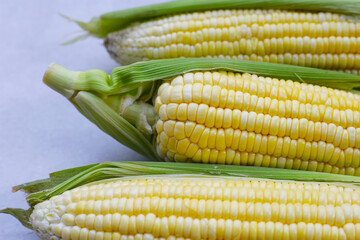Sweet corn, Fresh yellow corn