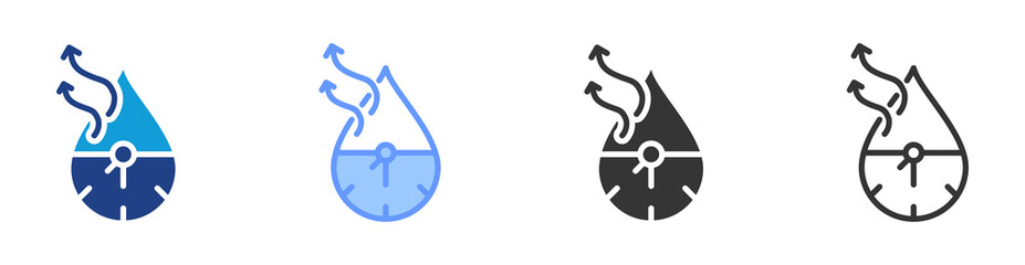 Time Wasters icon set multiple style collection