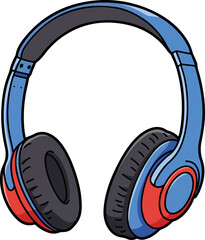 Naklejka premium headphones