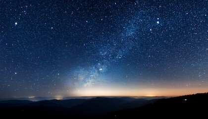 Simple starry sky background