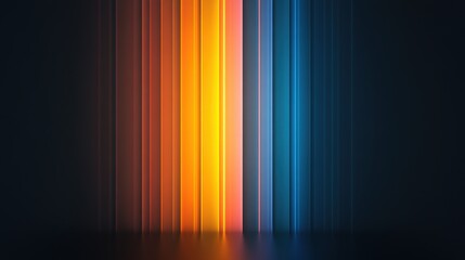Colorful abstract background with vertical lines