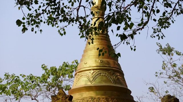 A Rakhine Buddhist monastery located on the high Mainak Hill in Maheshkhali's Adinath Temple.