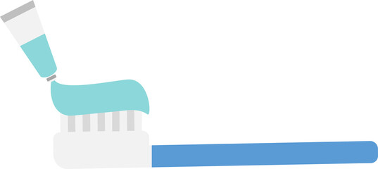 歯ブラシのグラフィック素材イラスト