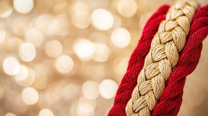 A vibrant red carnation on denim, symbolizing solidarity and strength in labor.
