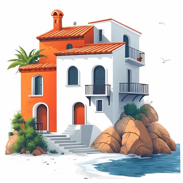 Stunning Modern Coastal Villa. Idyllic Holiday Oasis With Scenic Sea Views and Tropical Architecture