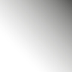 Obraz premium Diagonal gradient background. Black to white. Monochrome shading vector. Smooth light blend.