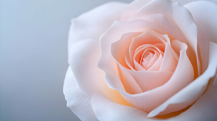 Close Up Of Light Pink Rose
