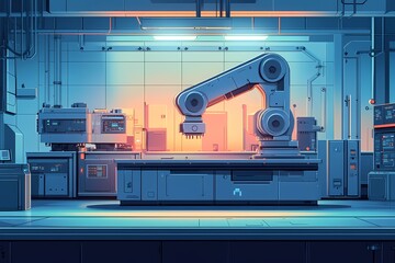 Revolutionizing Industrial Production. Modern Robotics and Automation in a Digital Workspace