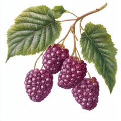 Obraz premium Close-up of Fresh Raspberries