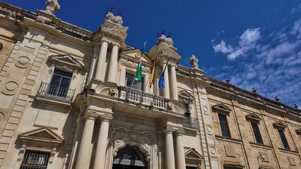 Fototapeta premium Seville University Former Tobacco Factory in Seville, Spain