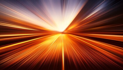 Obraz premium Orange Light Defocused Blurred Motion Abstract Background
