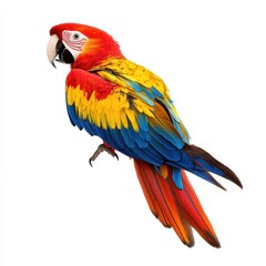 Fototapeta premium Colorful parrot profile