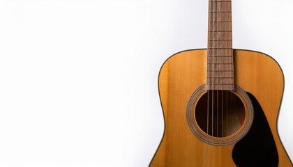 guitar, white background