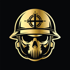 Army Logo Badge Pack – Military Special Forces, Artillery, Snipers & Infantry Patrol Units Emblems with Heavy Weapons, Rifles, Machine Guns & Rocket Launchers in Tactical Style
