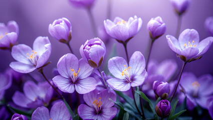 Obraz premium purple crocus flower