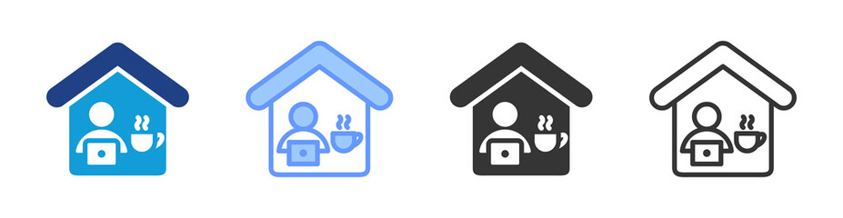 Freelancer icon set multiple style collection