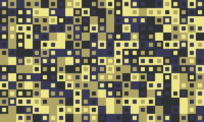 Abstract geometric pattern.  Seamless texture of varied squares in muted earth tones. Ideal for website backgrounds, textile design, or modern art projects.