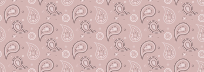 Contrast idea at intricate style. Paisley card a pattern color. Classic colours wedding sketch.