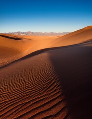 landscape of desert, and shadow reflect on it. Desert wallpaper or background